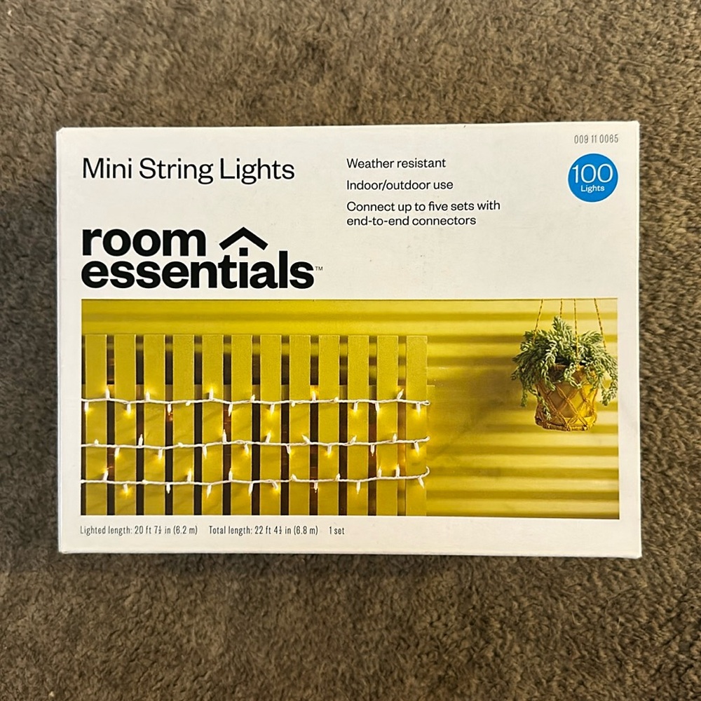 mini string lights